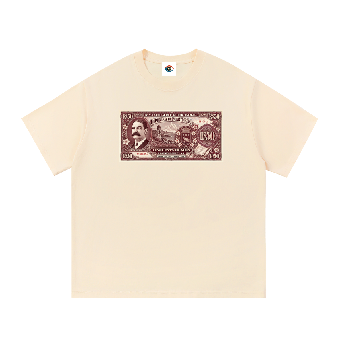 50 Reales Boricuas- Luis Muñoz Rivera  |  Essential Cotton T-Shirt