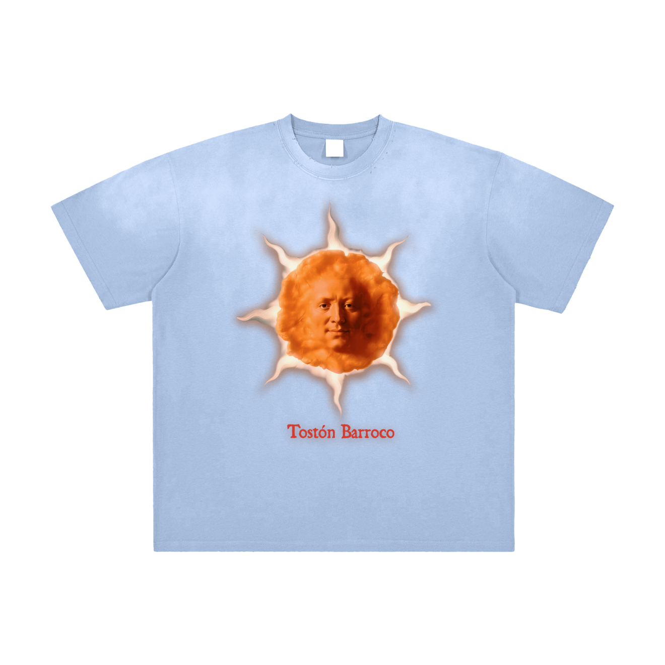 Tostón Barroco Vintage Washed Frayed T-Shirt