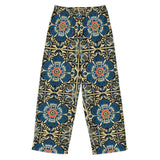 Flor de Homar Cotton Wide Leg Pants