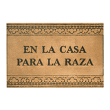 En la casa, para la raza | PUERTORRUG (36x24)