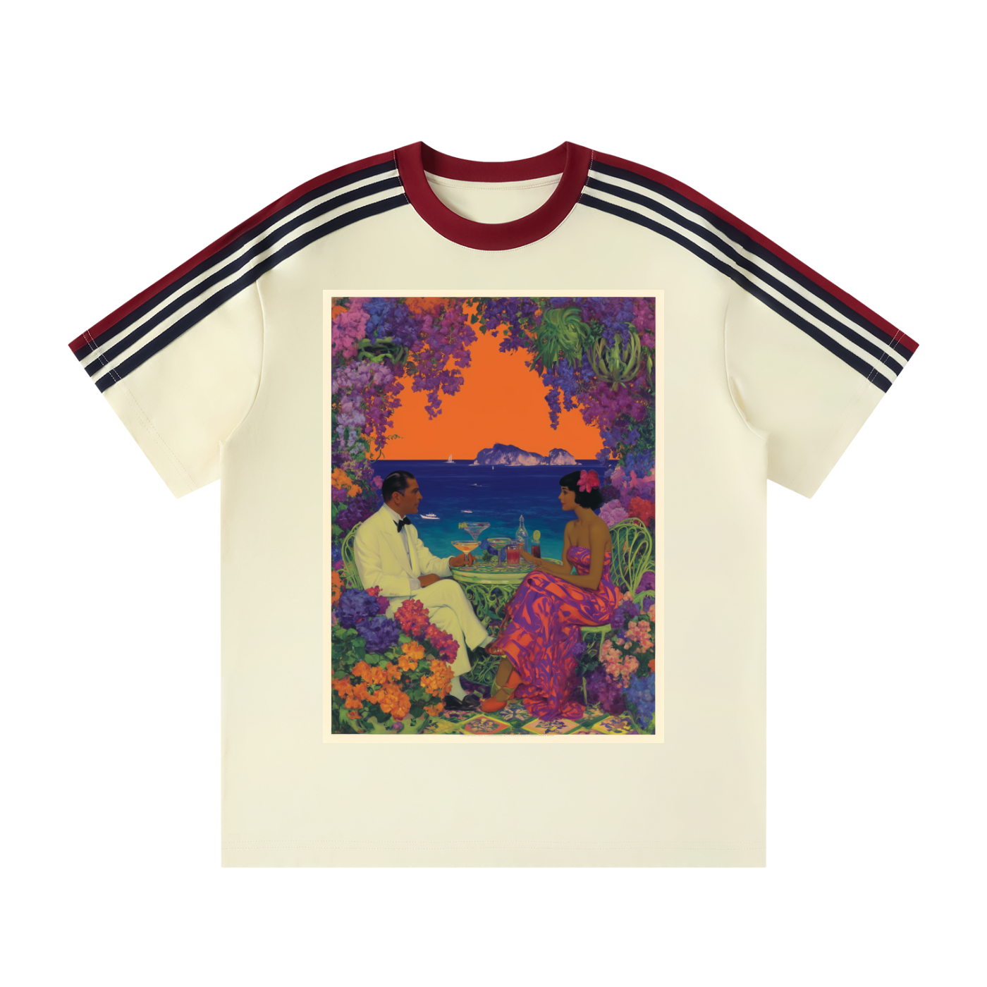 Conversa Nouveau Colorblock Striped T-Shirt