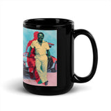 Cortijo y su maquina del tiempo Black Glossy Mug