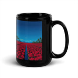 Magas Black Glossy Mug