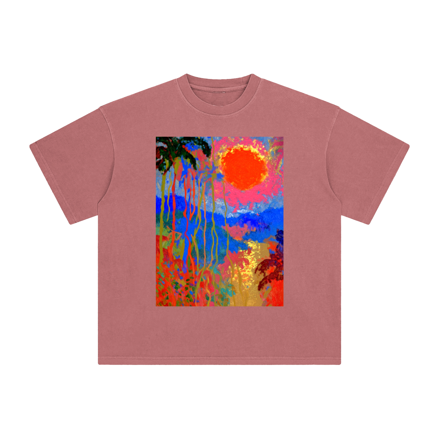 Acid Yunque Enzyme Washed T-Shirt