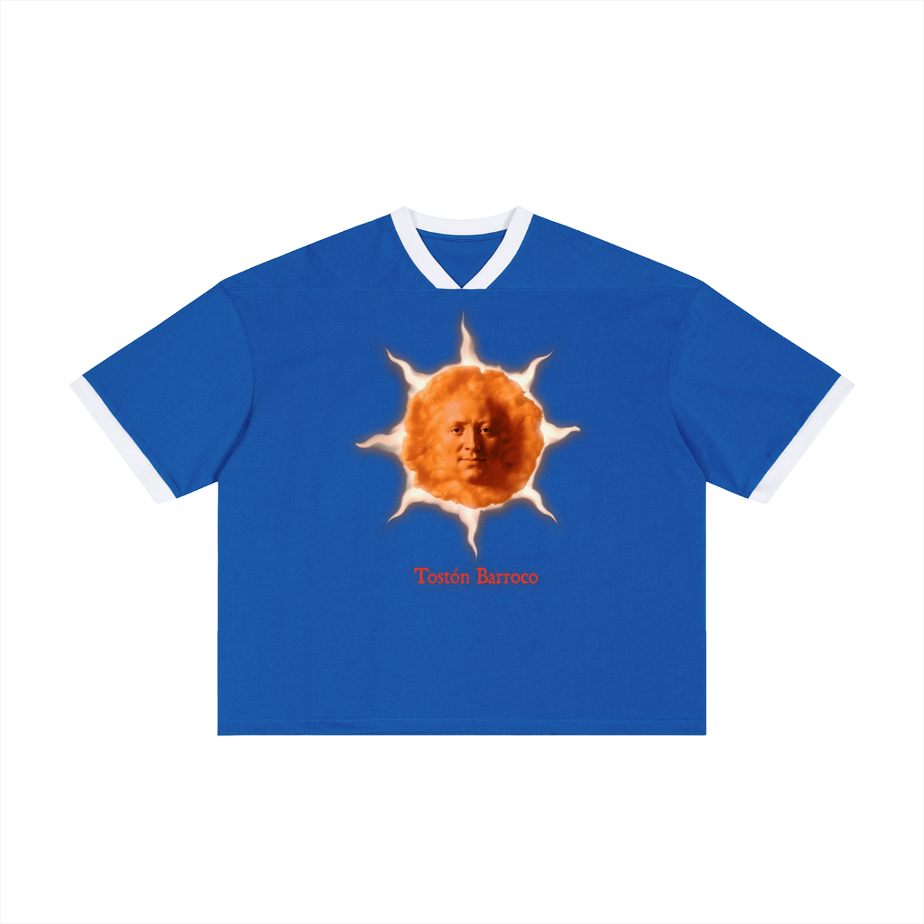 Tostón Barroco Unisex Color Block Boxy T-Shirt