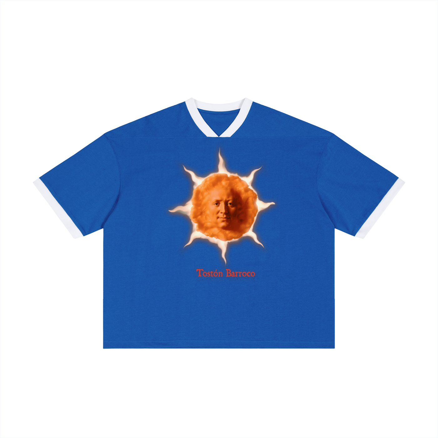 Tostón Barroco Unisex Color Block Boxy T-Shirt