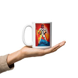 Capitan Roena White glossy mug