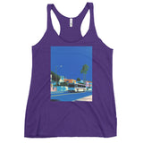 AMA Blue Women's Racerback Tank